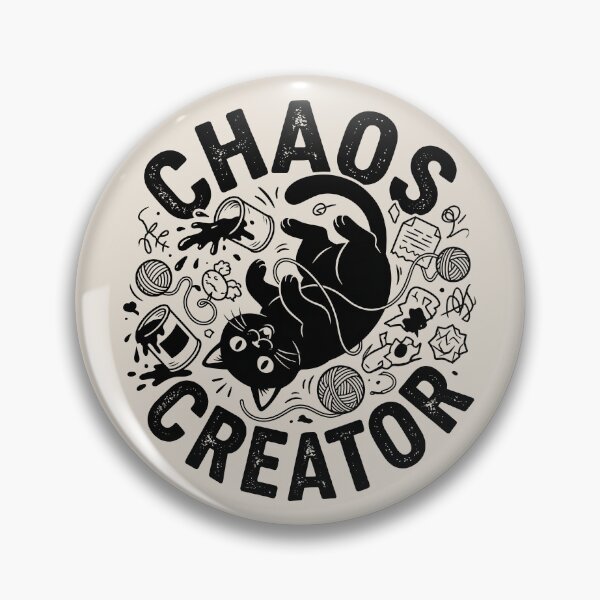 Item preview, Chaos Creator – Funny Cat Shirt for Kids, Toddlers & Chaos Makers - Light designed and sold by dbNIGHT.