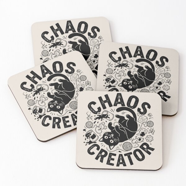 Item preview, Chaos Creator – Funny Cat Shirt for Kids, Toddlers & Chaos Makers - Light designed and sold by dbNIGHT.