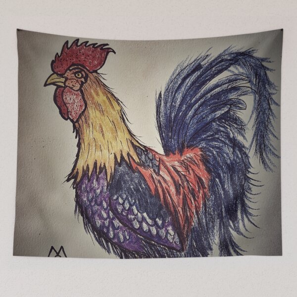 Item preview, Colorful Rooster designed and sold by Matt Starr Fine Art .