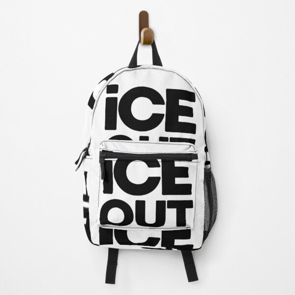 Item preview, ICE OUT – Minimal Protest Statement Typography Design designed and sold by LEOdesignerArt.