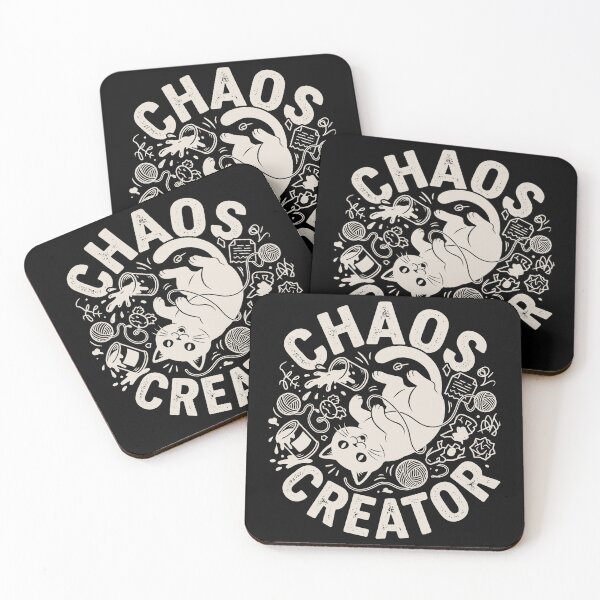 Item preview, Chaos Creator – Funny Cat Shirt for Kids, Toddlers & Chaos Makers - Dark designed and sold by dbNIGHT.