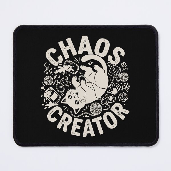 Item preview, Chaos Creator – Funny Cat Shirt for Kids, Toddlers & Chaos Makers - Dark designed and sold by dbNIGHT.