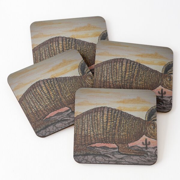 Item preview, Armadillo in the Desert at Sunset  designed and sold by Matt Starr Fine Art .