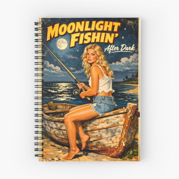 Item preview, Moonlight Fishin’  designed and sold by SteadyRolling.