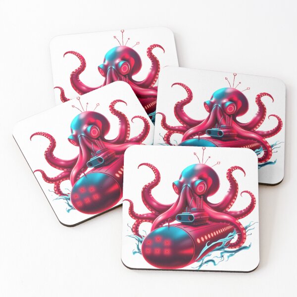 Item preview, Ferocious Octopus designed and sold by GOODLOOKING10.