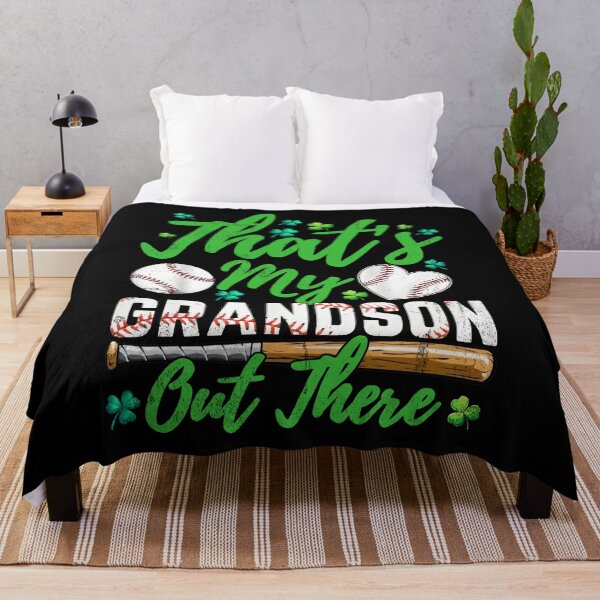 Item preview, That’s My Grandson Out There Baseball Patrick's Day Shirt designed and sold by KIROSALS.