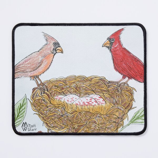 Item preview, Cardinals at the Nest  designed and sold by Matt Starr Fine Art .
