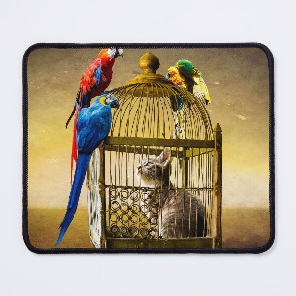 Item preview, Parrots Guards and Criminal Cat designed and sold by Alpha Omega Shop.