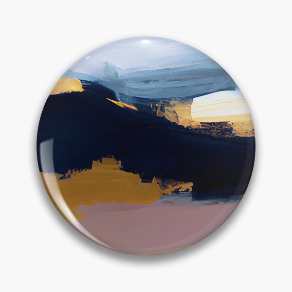 Item preview, Aqua, Pink-Mauve, And Golden Hues Sunset Abstract designed and sold by DEC02.