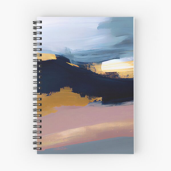 Item preview, Aqua, Pink-Mauve, And Golden Hues Sunset Abstract designed and sold by DEC02.