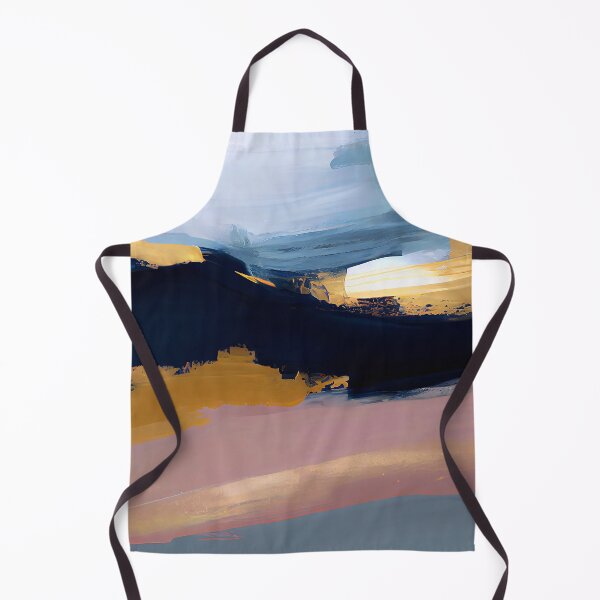 Item preview, Aqua, Pink-Mauve, And Golden Hues Sunset Abstract designed and sold by DEC02.