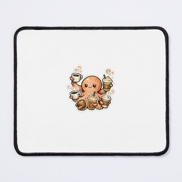 Item preview, Octopus Barrista designed and sold by ThePlacee.