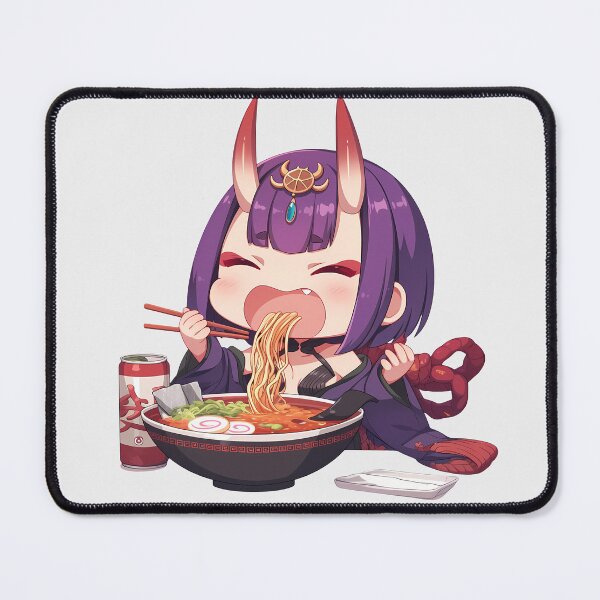 Item preview, Shuten Douji Fate Grand Order Chibi Ramen Horns Kawaii Sparkles designed and sold by mildaclairmo.