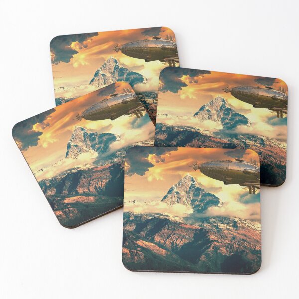 Item preview, Steampunk Zepplin Mountaineering designed and sold by Alpha Omega Shop.