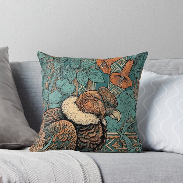Item preview, Majestic Andean Condor Among Flowers and Native Corn designed and sold by HANANTI.