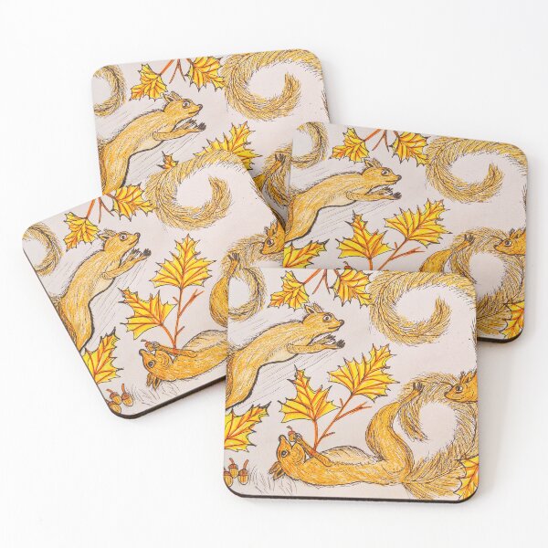 Item preview, Squirrels Scurry for Nuts designed and sold by Matt Starr Fine Art .