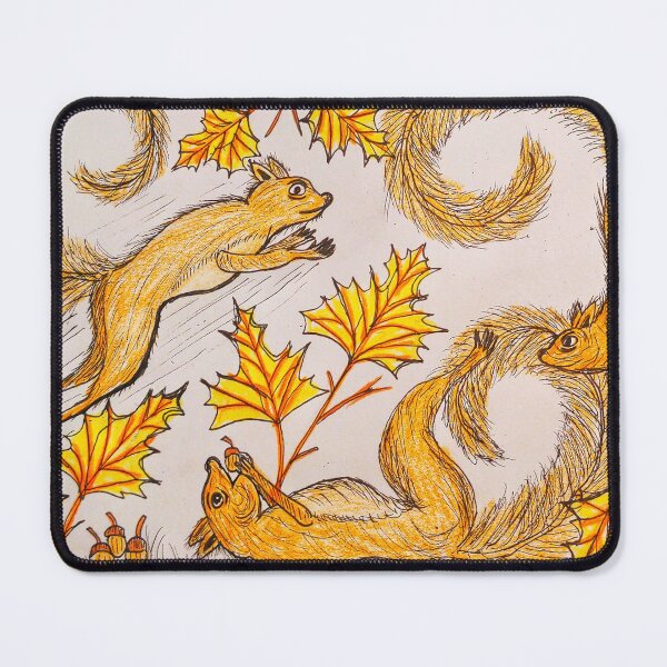 Item preview, Squirrels Scurry for Nuts designed and sold by Matt Starr Fine Art .