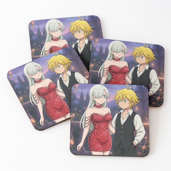 Item preview, Elizabeth and Meliodas designed and sold by Solace Sparkles.