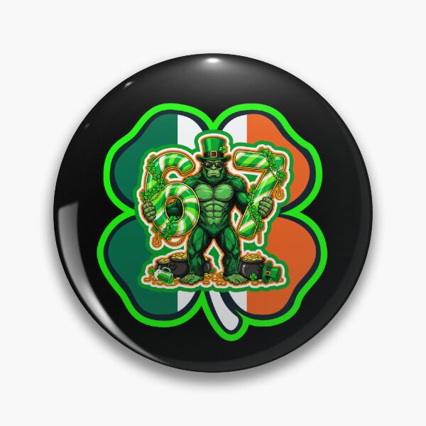Artikelvorschau, 67. St. Patrick's Day Bigfoot entworfen und verkauft von WoodburyLake.