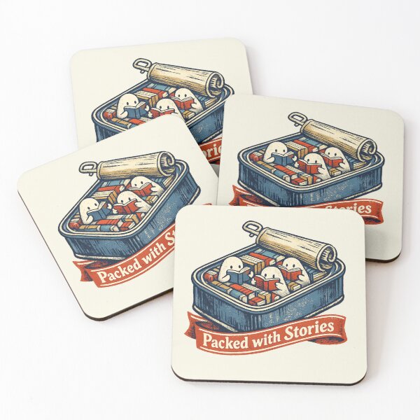 Item preview, Retro Tinned Books Sardine Tin – Bookish Aesthetic designed and sold by 97Ts.
