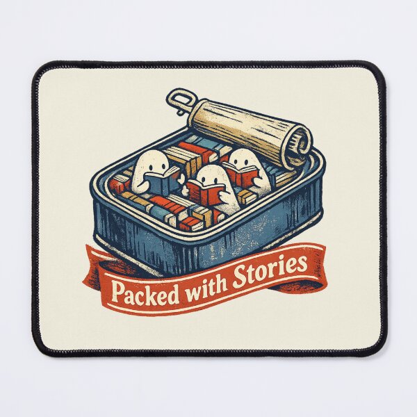 Item preview, Retro Tinned Books Sardine Tin – Bookish Aesthetic designed and sold by 97Ts.
