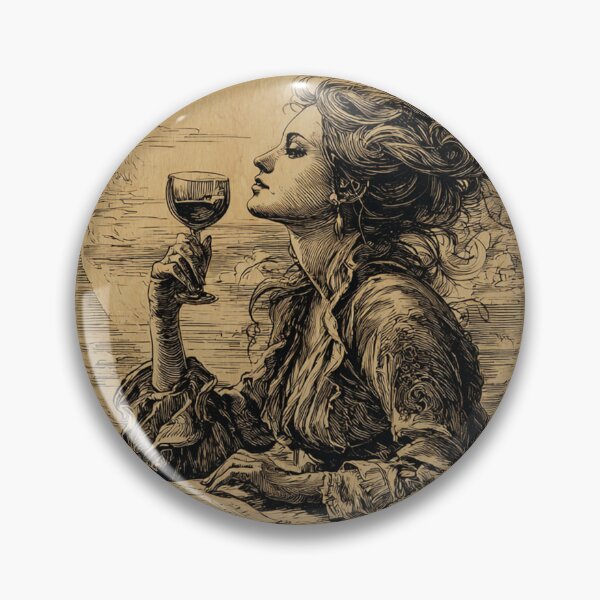 Item preview, Amor sin filtro | Vino tinto con toques artísticos designed and sold by CodeDistilled.