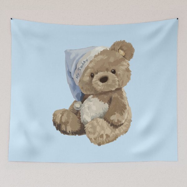 Item preview, a lovely teddy bear in a hat designed and sold by fidelio8913.