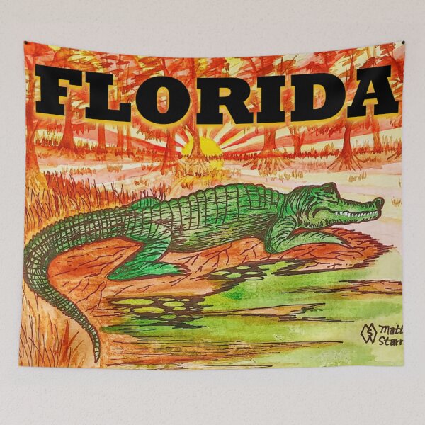 Item preview, Florida alligator designed and sold by Matt Starr Fine Art .