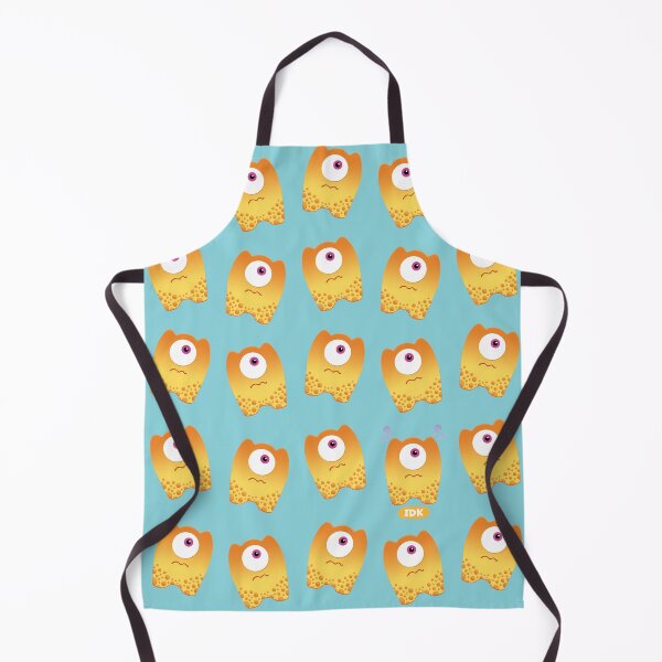 Item preview, Nolo IDK Pattern – Confused Funny Monster | Akronimons designed and sold by Lumiline Creative.