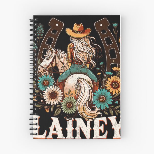 Item preview, Lainey Cowgirl Riding Horse Western Floral  designed and sold by RG786.