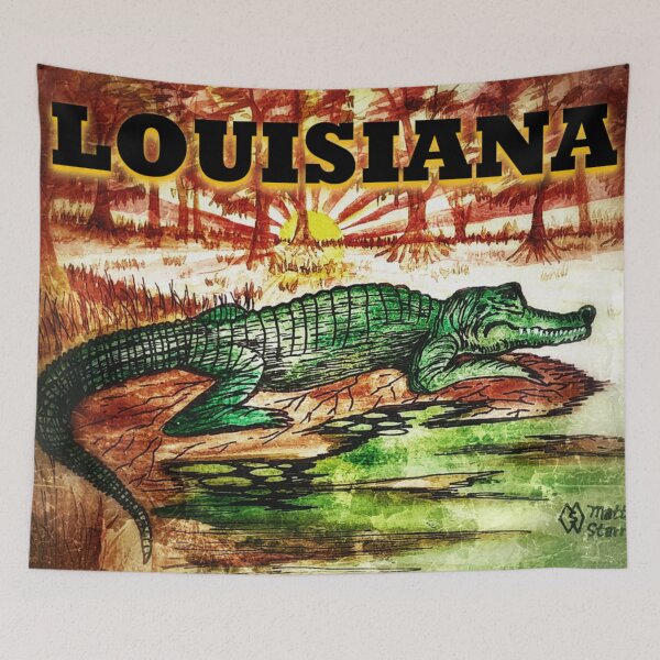 Item preview, Louisiana alligator  designed and sold by Matt Starr Fine Art .