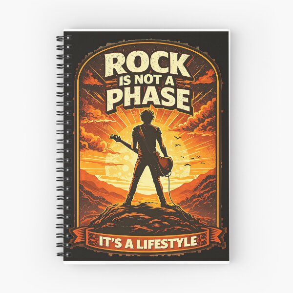 Item preview, ROCK IS NOT A PHASE Design  designed and sold by playback63.