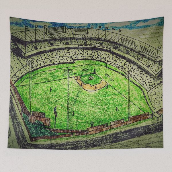 Item preview, Municipal Stadium of Kansas City  designed and sold by Matt Starr Fine Art .