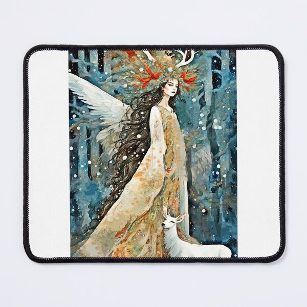 Item preview, Winter Court: Antlered Snow Queen designed and sold by FaerieFusion.