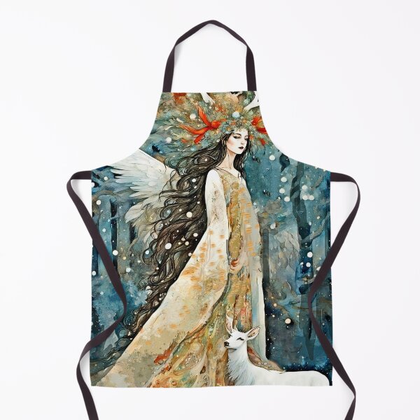 Item preview, Winter Court: Antlered Snow Queen designed and sold by FaerieFusion.