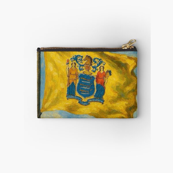 Item preview, New Jersey State Flag designed and sold by TinCatOutPost.