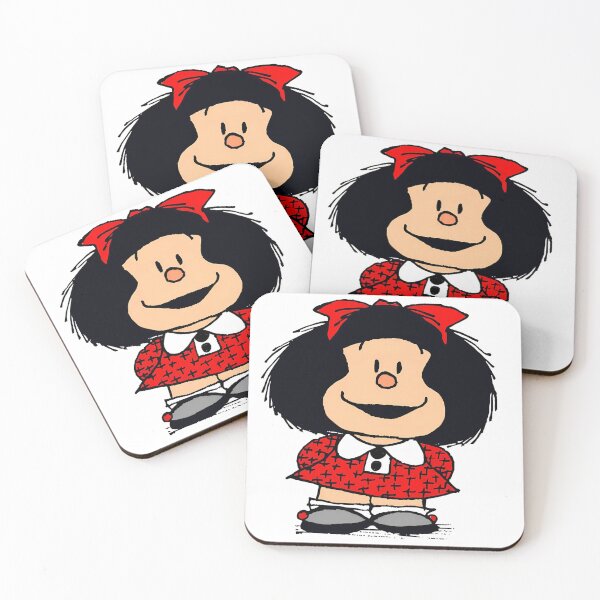 Item preview, Mafalda – Vintage Illustrated Design designed and sold by FreakLab Studio.