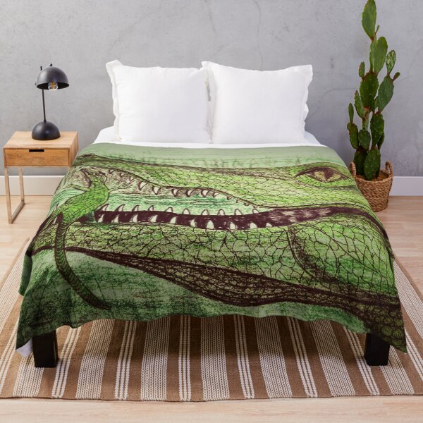 Item preview, Alligator with baby gator in mouth  designed and sold by Matt Starr Fine Art .