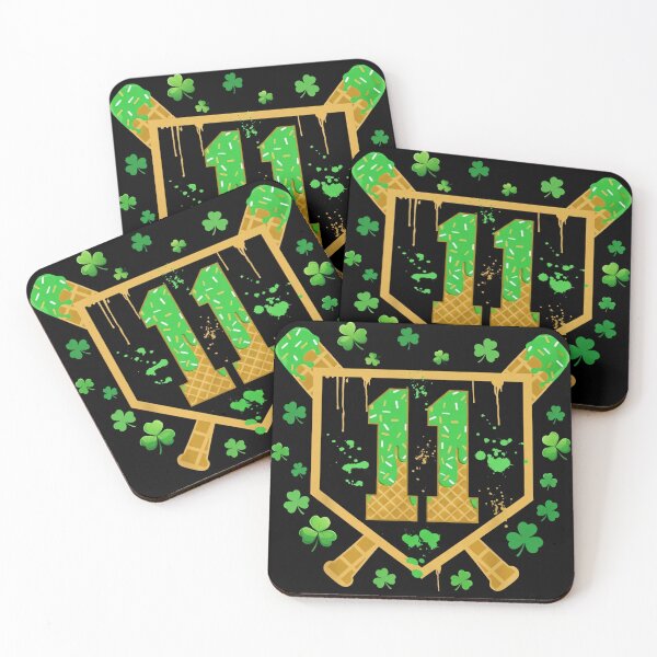Item preview, 11th Birthday Baseball Shamrock Shirt designed and sold by KIROSALS.