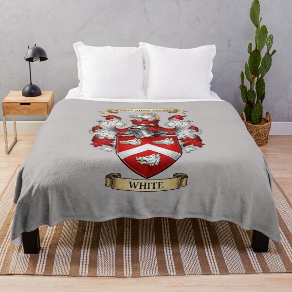 Item preview, The White Family Coat of Arms designed and sold by BagTown Clans.