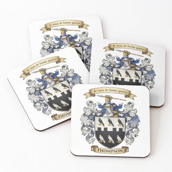 Item preview, The Thompson Family Coat of Arms designed and sold by BagTown Clans.