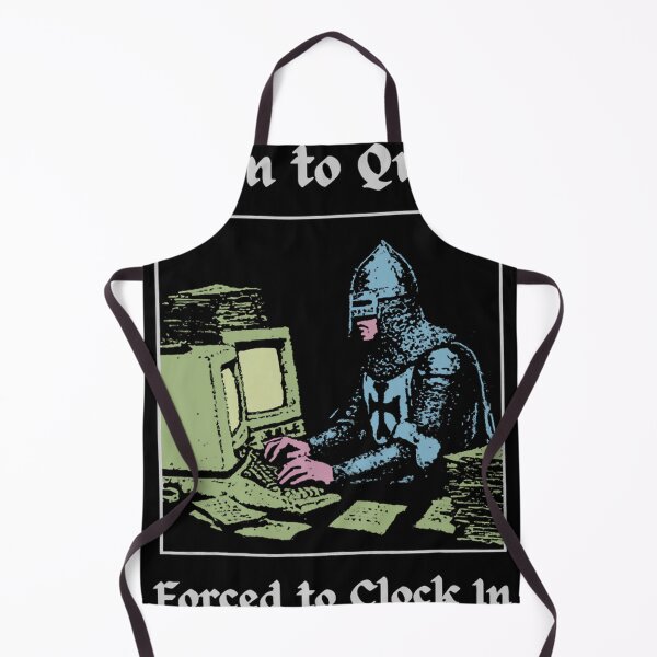 Item preview, Born To Quest Forced To Clock In designed and sold by RG786.