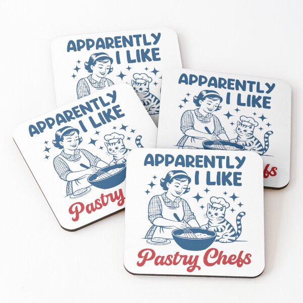 Item preview, Apparently I Like Pastry Chefs Funny Pastry Cat Baker Baking Lover designed and sold by gunaone-design.