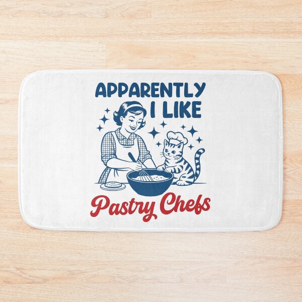 Item preview, Apparently I Like Pastry Chefs Funny Pastry Cat Baker Baking Lover designed and sold by gunaone-design.