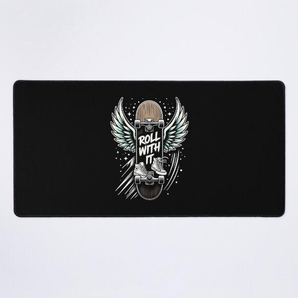 Item preview, Roll With It  Skateboard Wings  designed and sold by Dazzle-Sizzle.