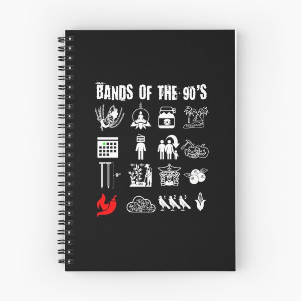 Item preview, Funny Nerdy Iconic Alternative Rock Bands Of The 90S  designed and sold by ShelleyEaston.