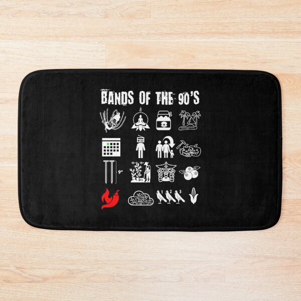 Item preview, Funny Nerdy Iconic Alternative Rock Bands Of The 90S  designed and sold by ShelleyEaston.