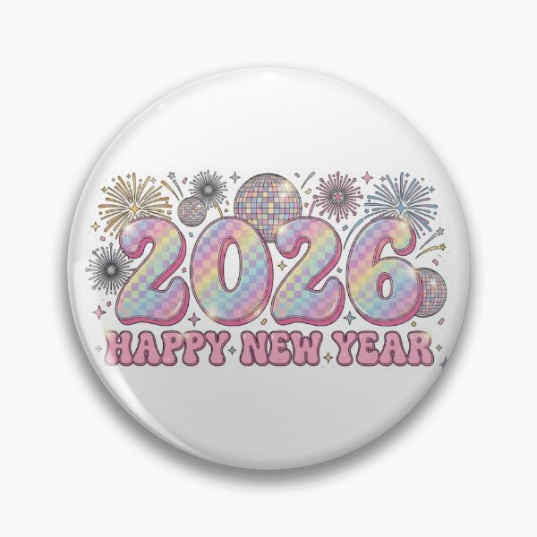 Item preview, Happy New Year 2026 Neon Light Glow Cyberpunk designed and sold by ArtzyFlow.