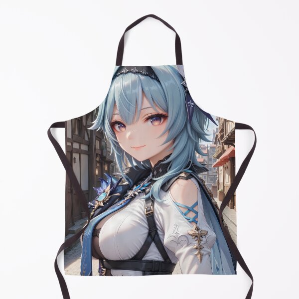 Item preview, Eula Genshin Impact Side View Stroll On City Street designed and sold by mildaclairmo.