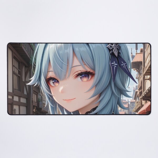 Item preview, Eula Genshin Impact Side View Stroll On City Street designed and sold by mildaclairmo.